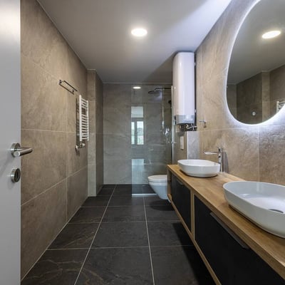 Rental of a stylish and spacious penthouse, 132 m², Charm Residence, Voždovac, Belgrade, Serbia